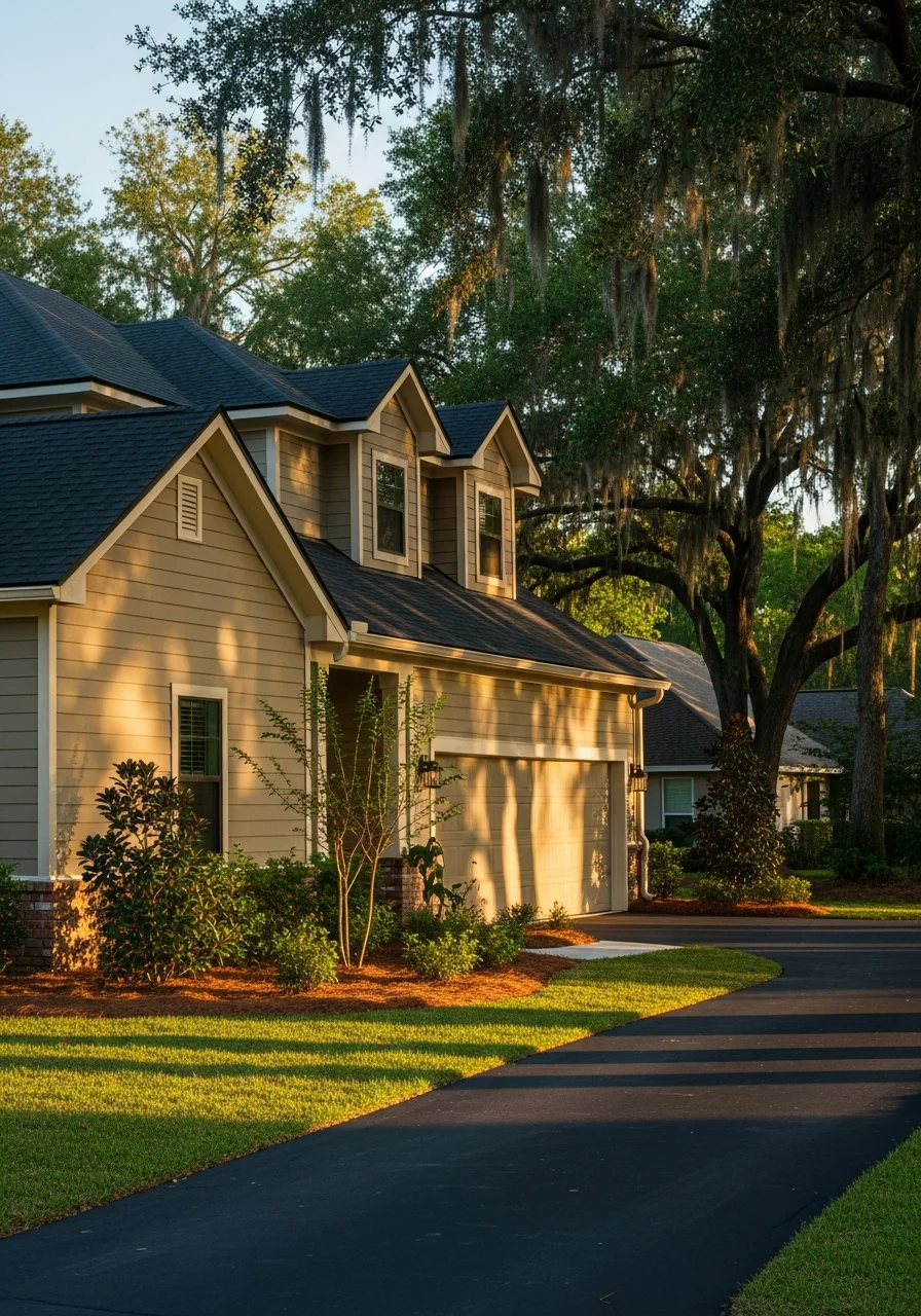 Professional exterior work on a Riverview-area home showing modern residential craftsmanship.